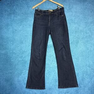 Democracy Jeans Womens 10 Blue Ab Technology Bootcut High Rise Fits 32x31